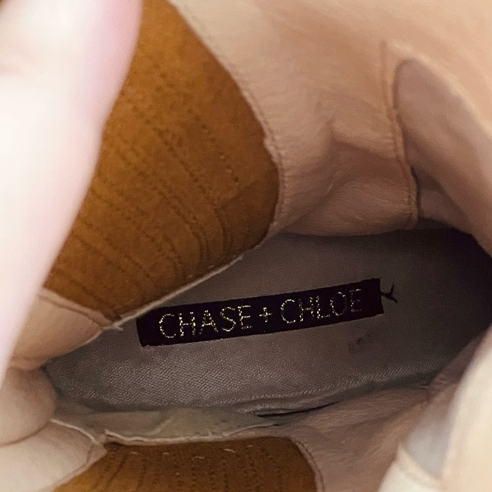 CHASE + CHLOE SUEDE BOOTS - Picture 7 of 11